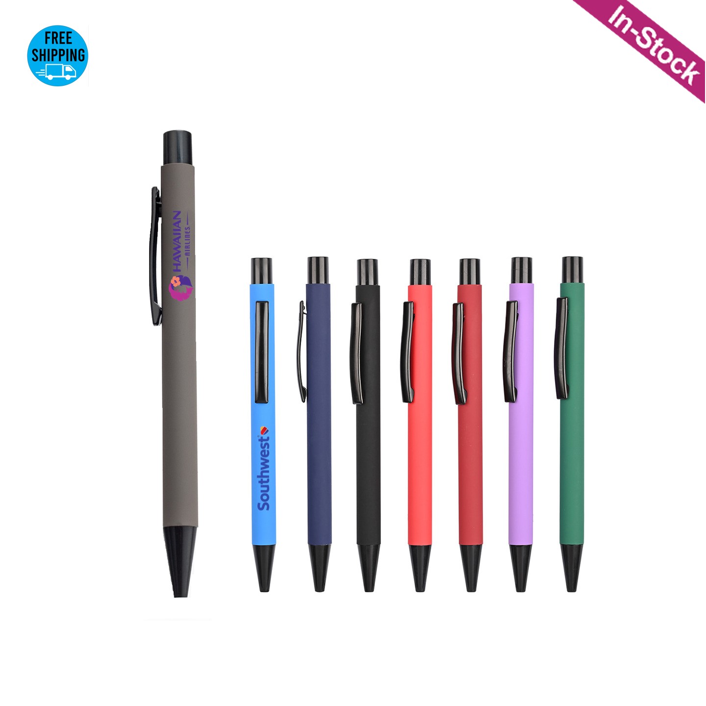 Soft Touch Metal Pen 1