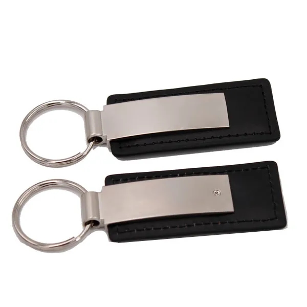 Executive Stylus Pen And Leather Keychain Gift Set 2