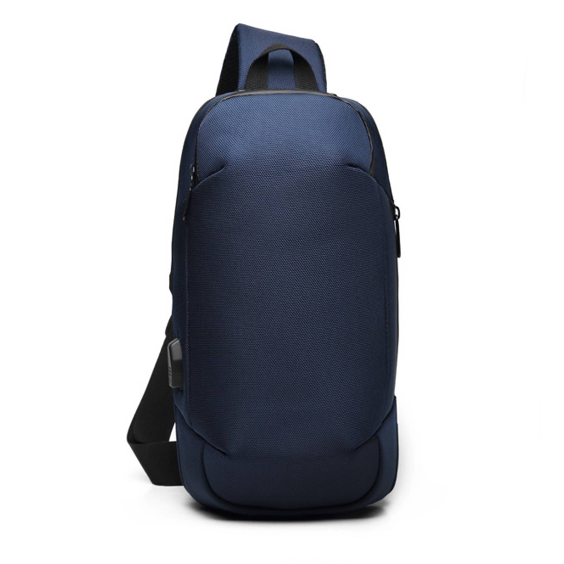Oxford Sling Waterproof Chest Bag with USB Charging Port 7