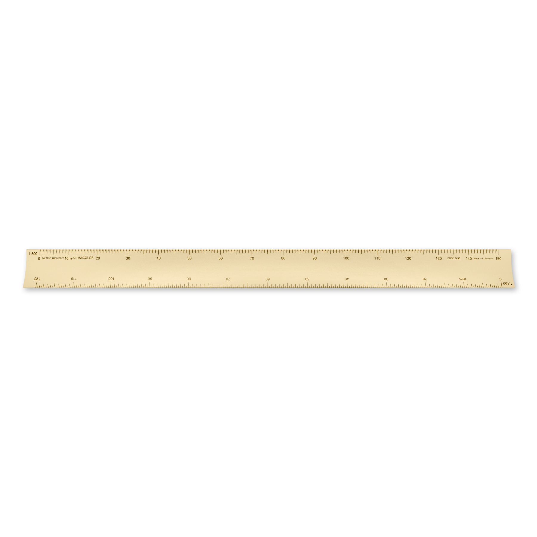 30 cm Metric Architect Triangular Hollow Scale 9