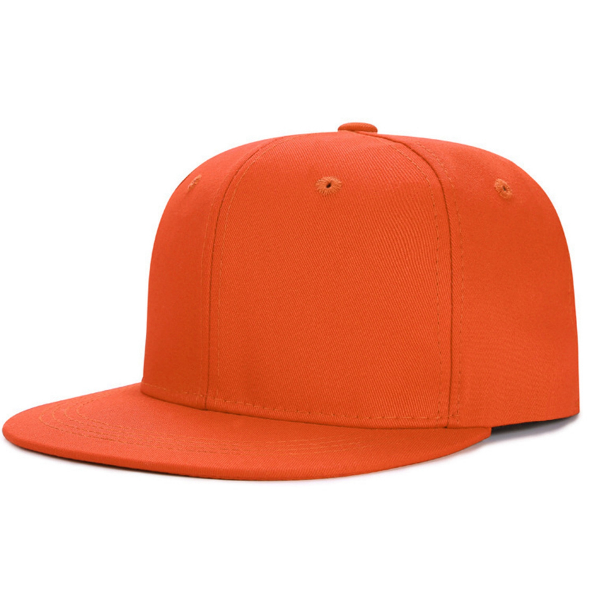 Flat Visor Trendy Style Snapback Hat 11