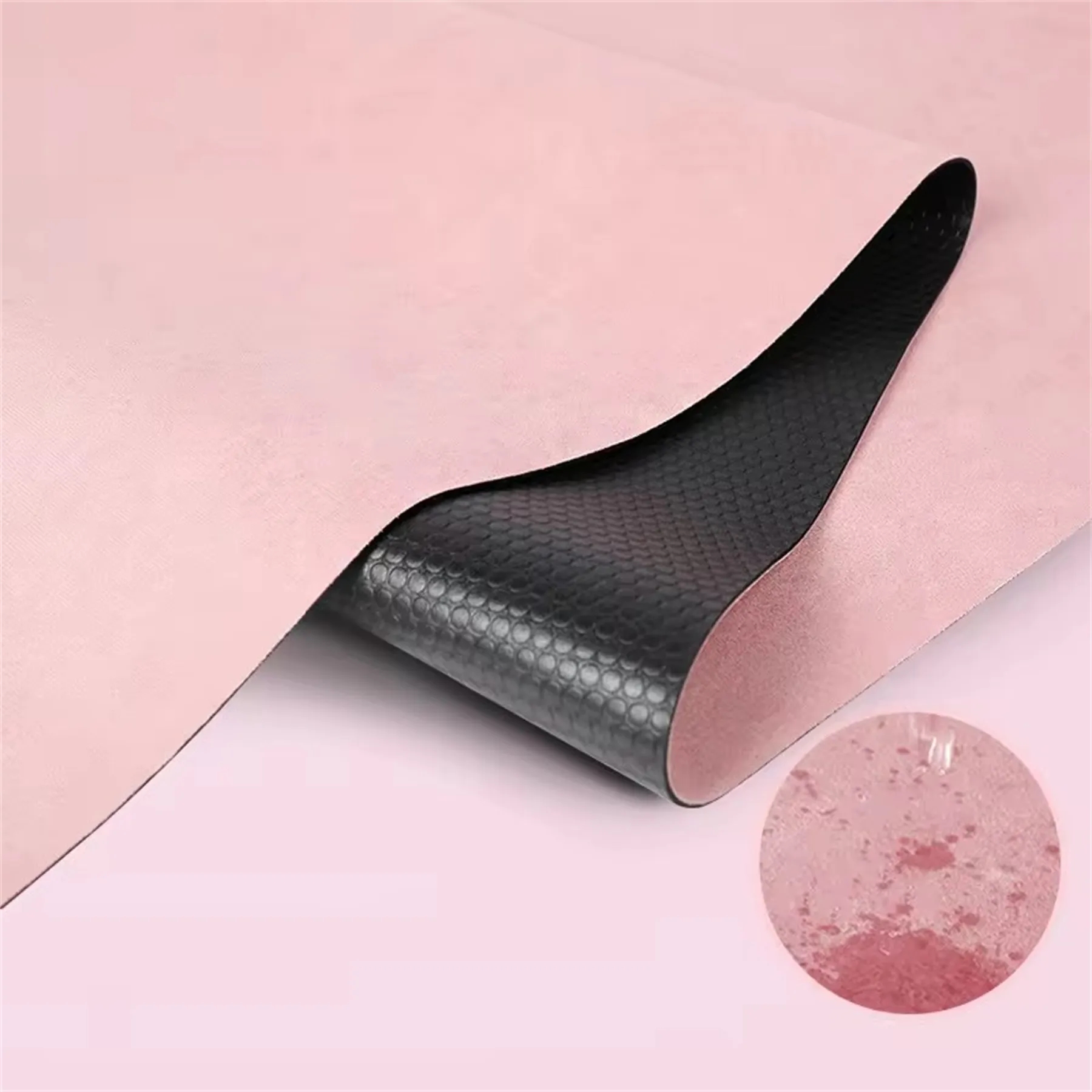 Yoga Thin Non Slip Suede Mat 2