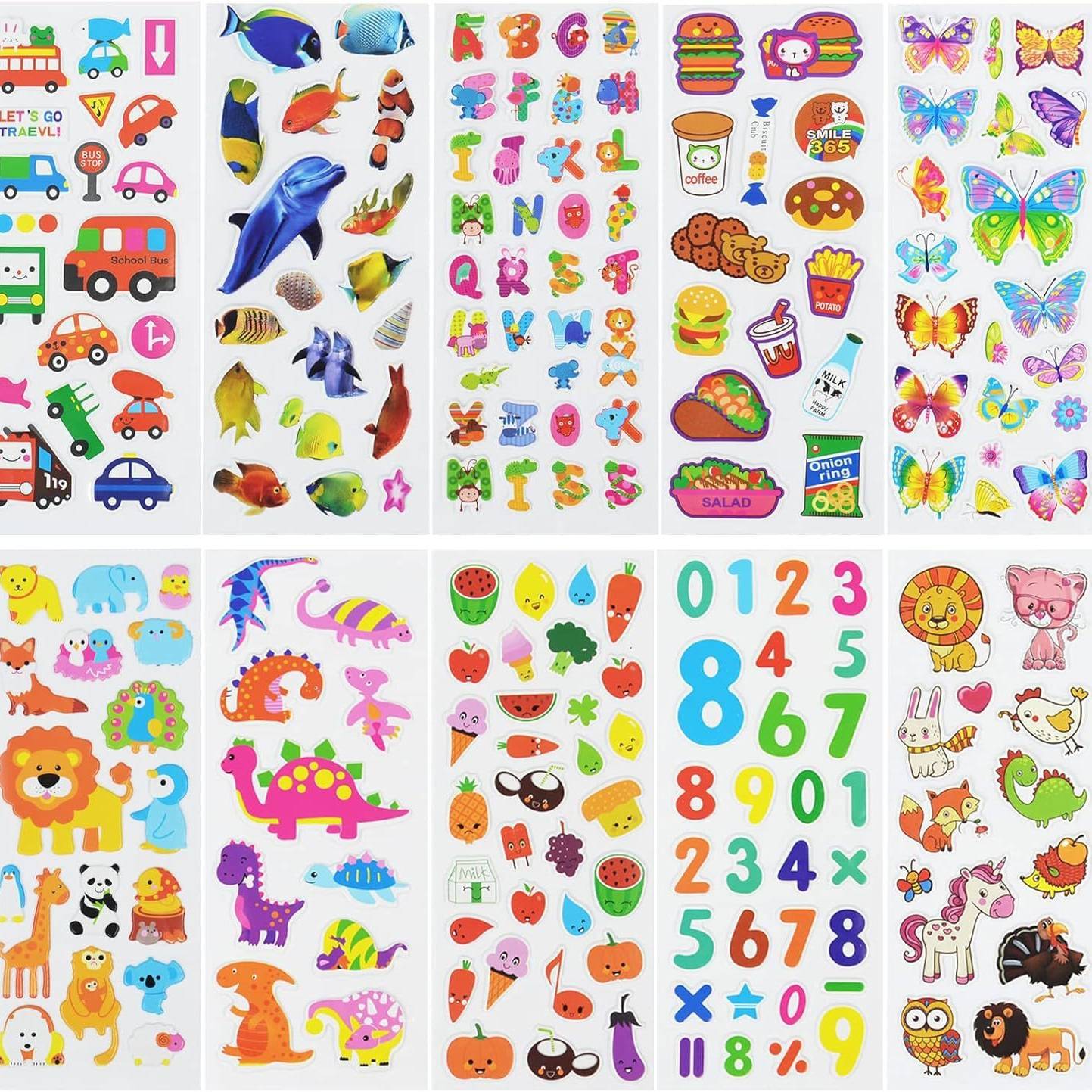 Waterproof Cartoon Stickers 1