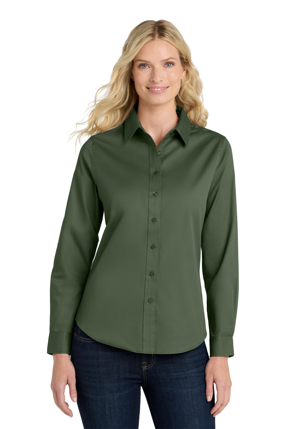 Port Authority Women's Long Sleeve Easy Care Shirt. L608 171
