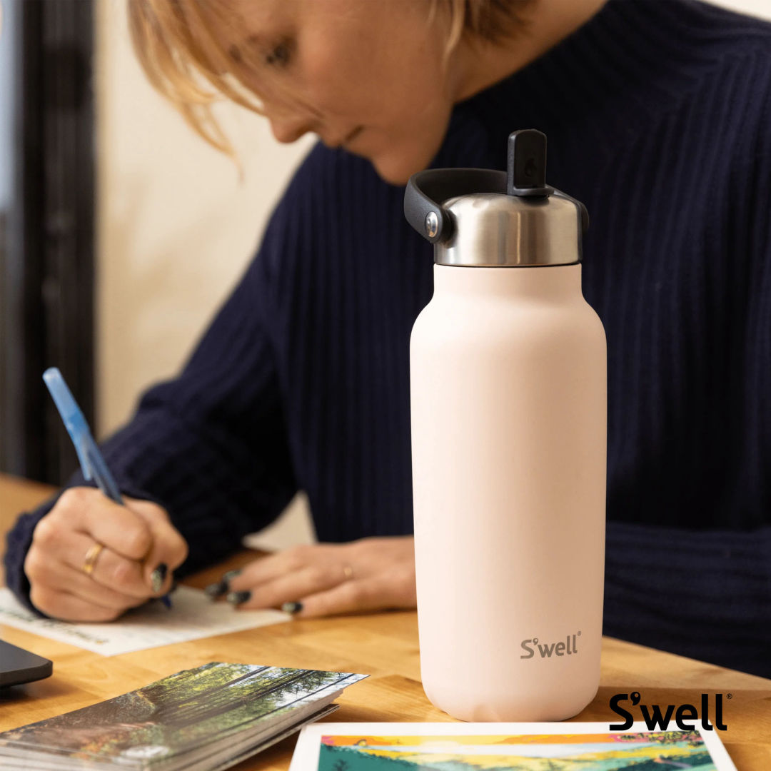 S'well® Explorer Bottle w/ Flip Straw - 32oz 13
