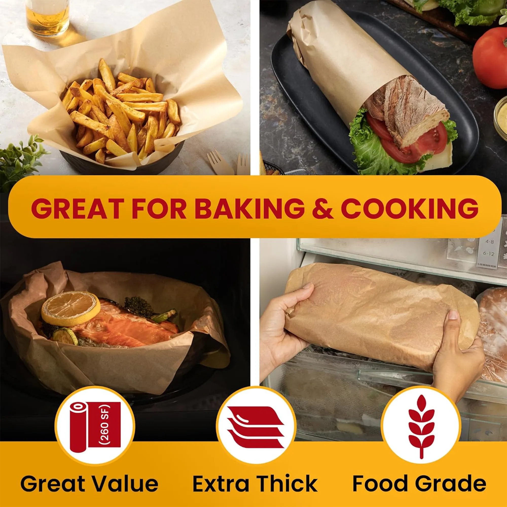 Grease Proof Food Wrap 4
