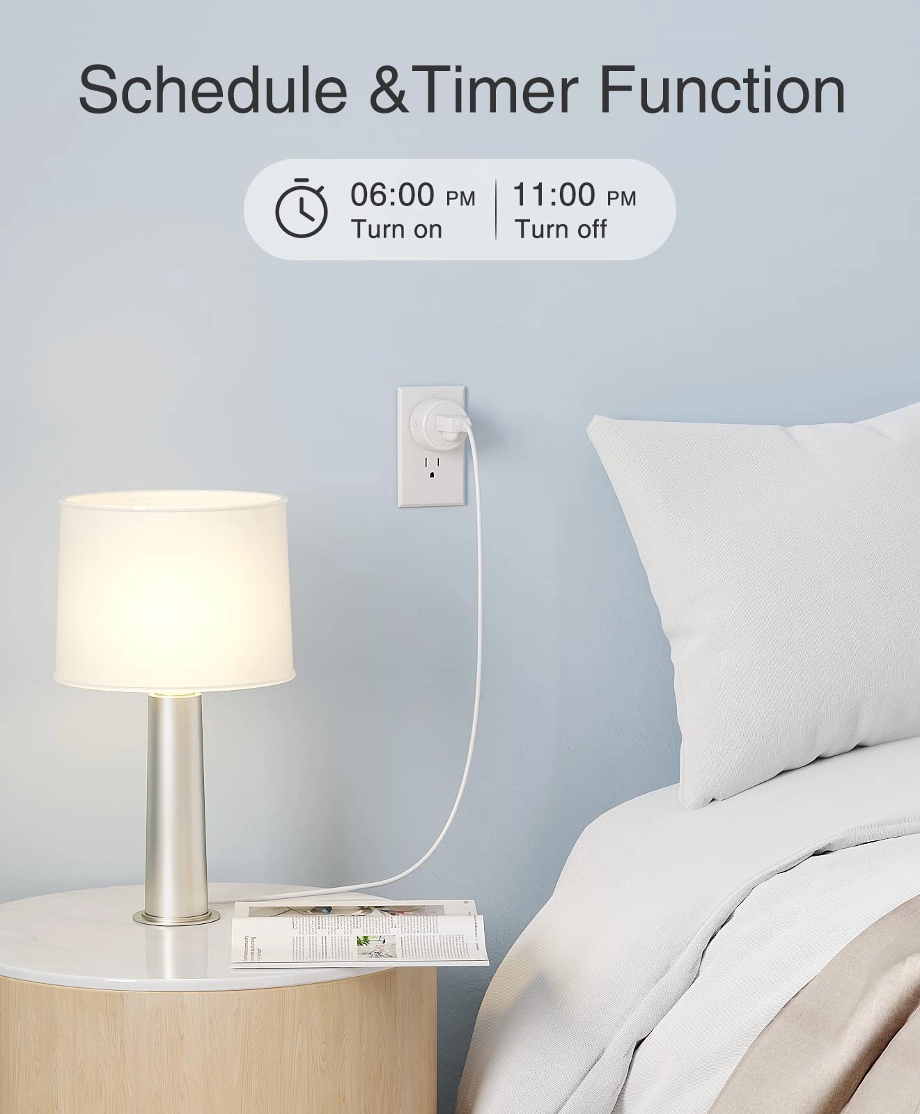 Mini Smart Plug Wifi Socket Works With Alexa/Google Home 2