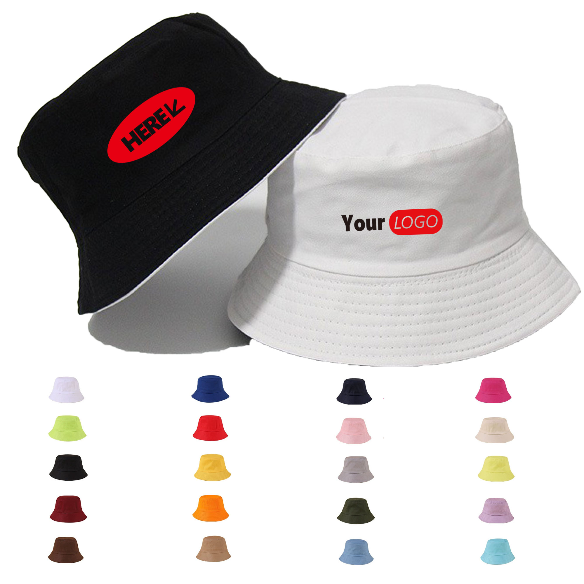 Casual Cotton Bucket Hat 2