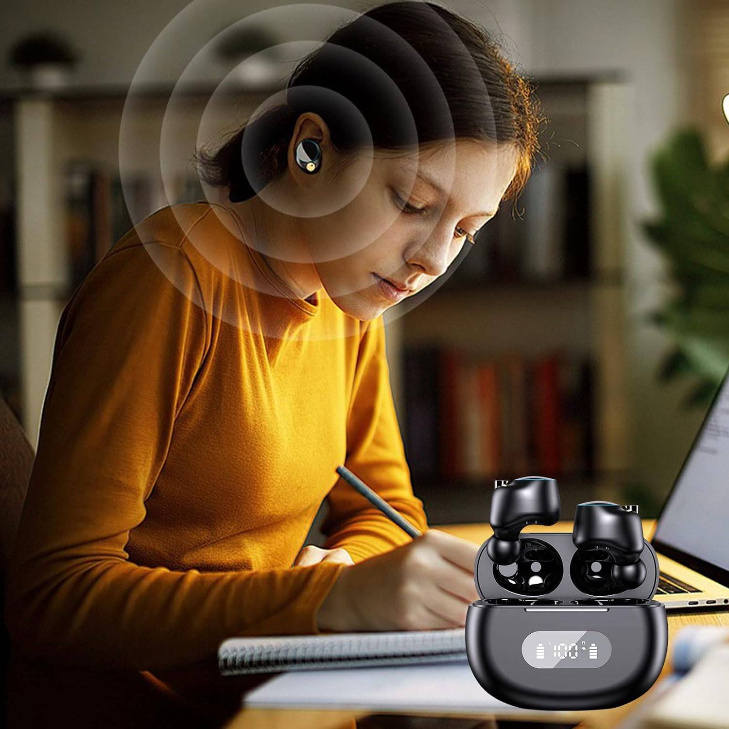 Bluetooth Headphones with LED Digital Display 3