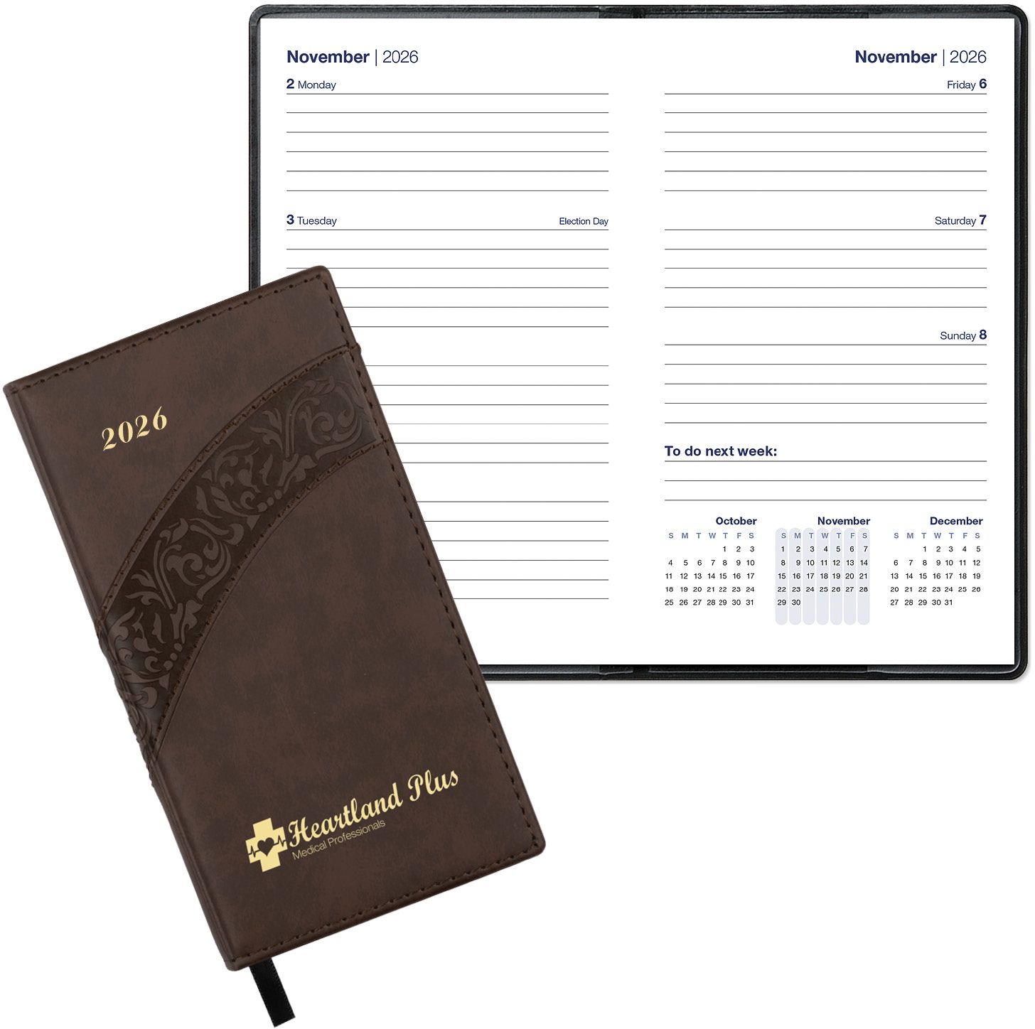 TUSCANY WORK WEEKLY POCKET CALENDAR 11