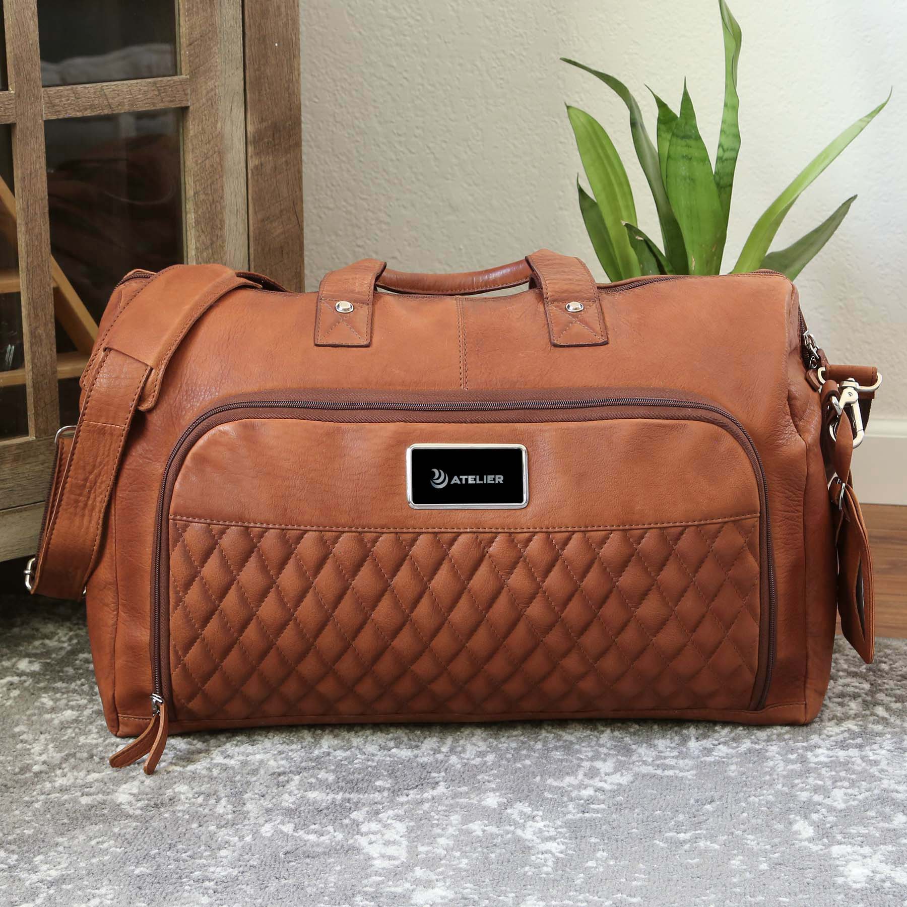Bell Canyon Leather Duffel Bag 9