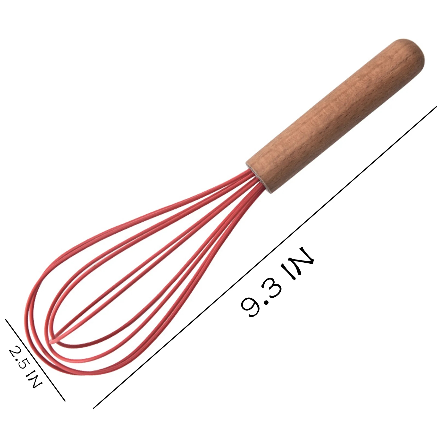 Wood Kitchen Baking Manual Egg Beater 8