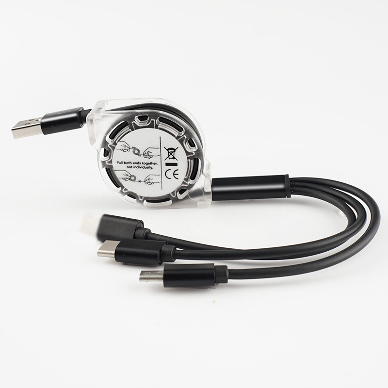 3 In 1 Phone Cable & Wall Charger 4