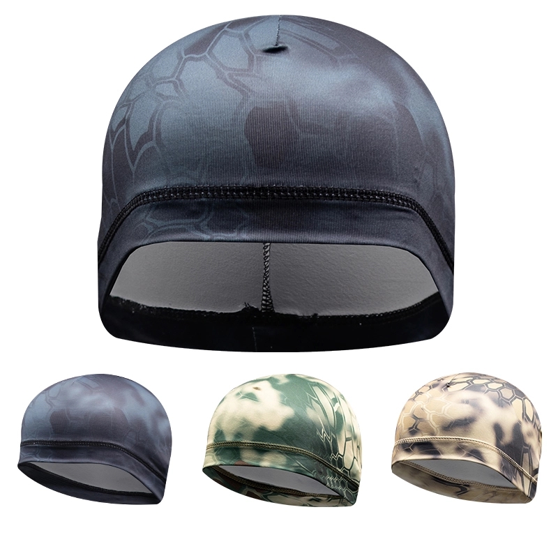 Cycling Helmet Cooling Skull Beanie Cap, custom hat with logo imprint 3