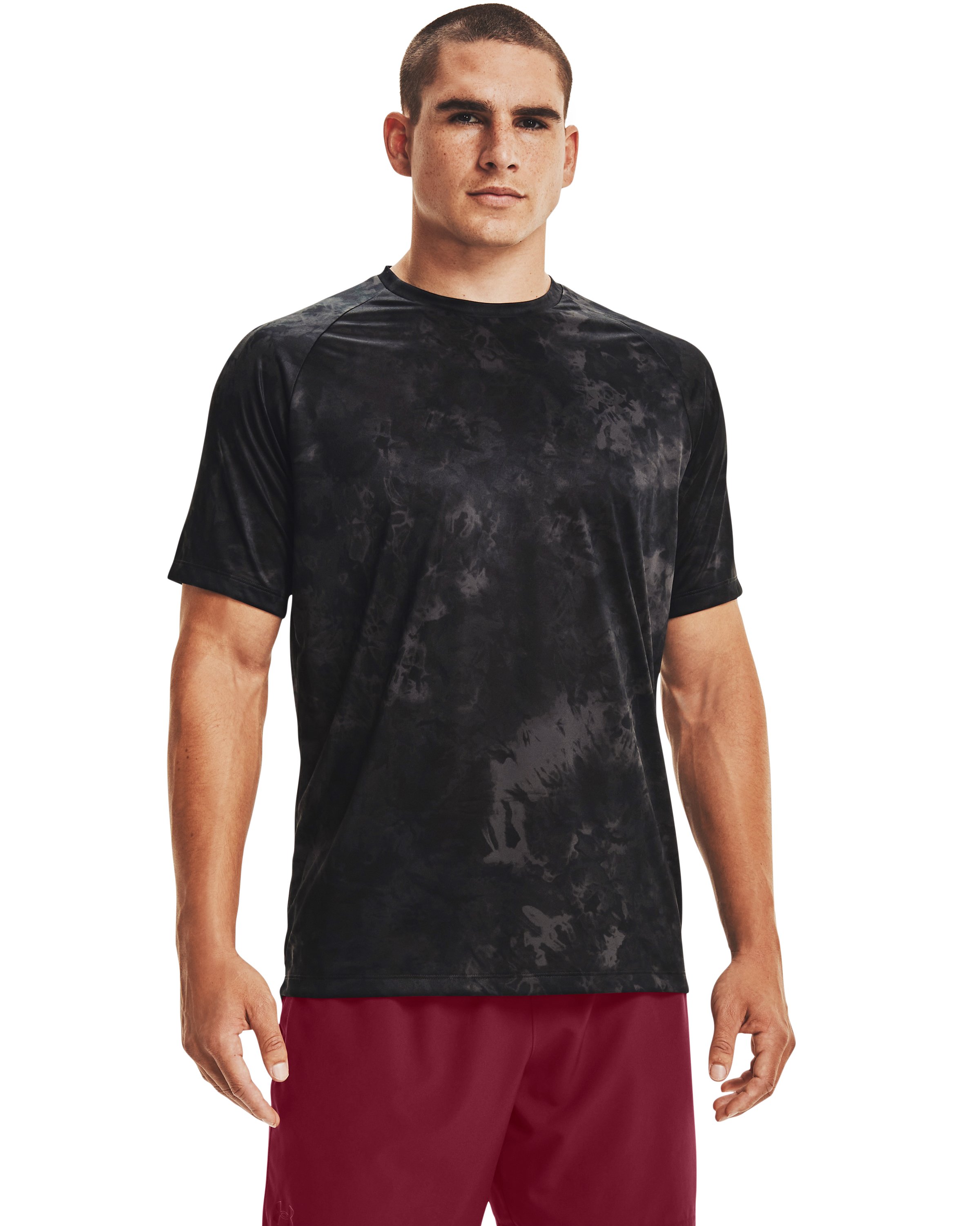 Men's UA Tech 2.0 Cloud Dye Short Sleeve 3