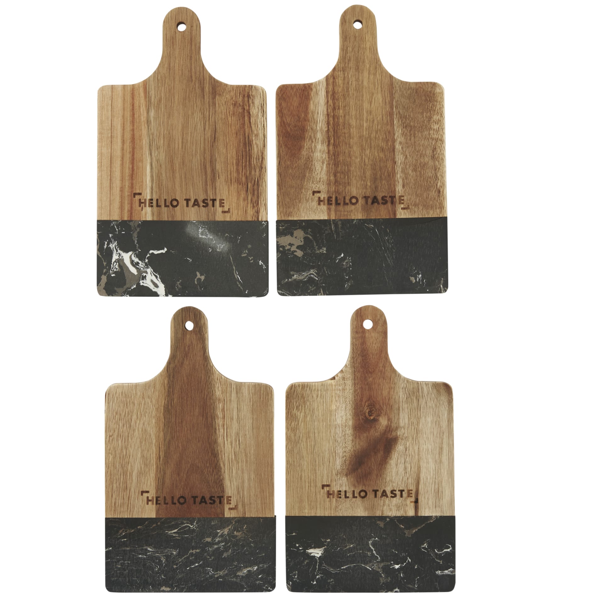 Black Marble and Wood Cutting Board 31