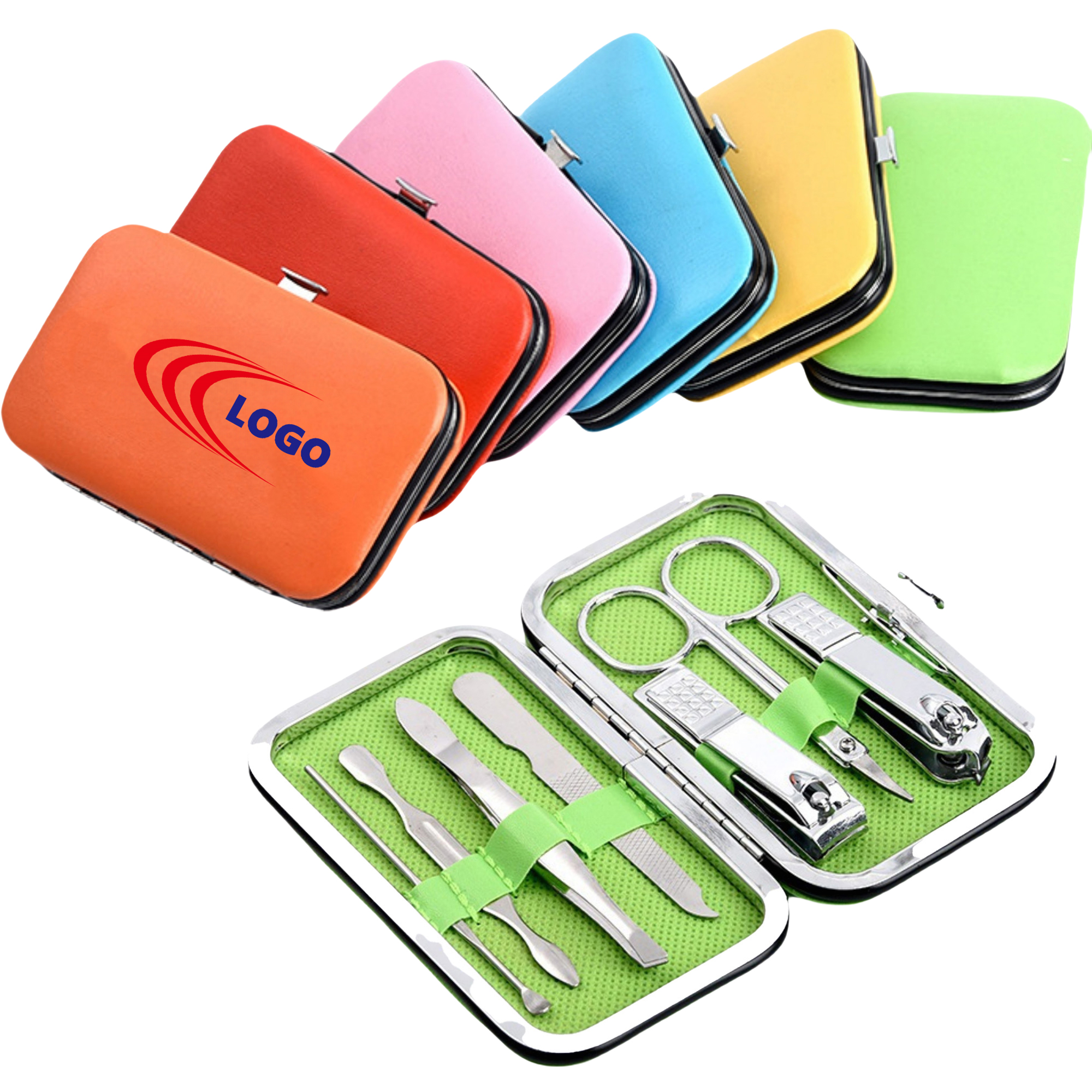 Staiiless Seel Nail Clipper Set Manicure Kit MOQ20 1
