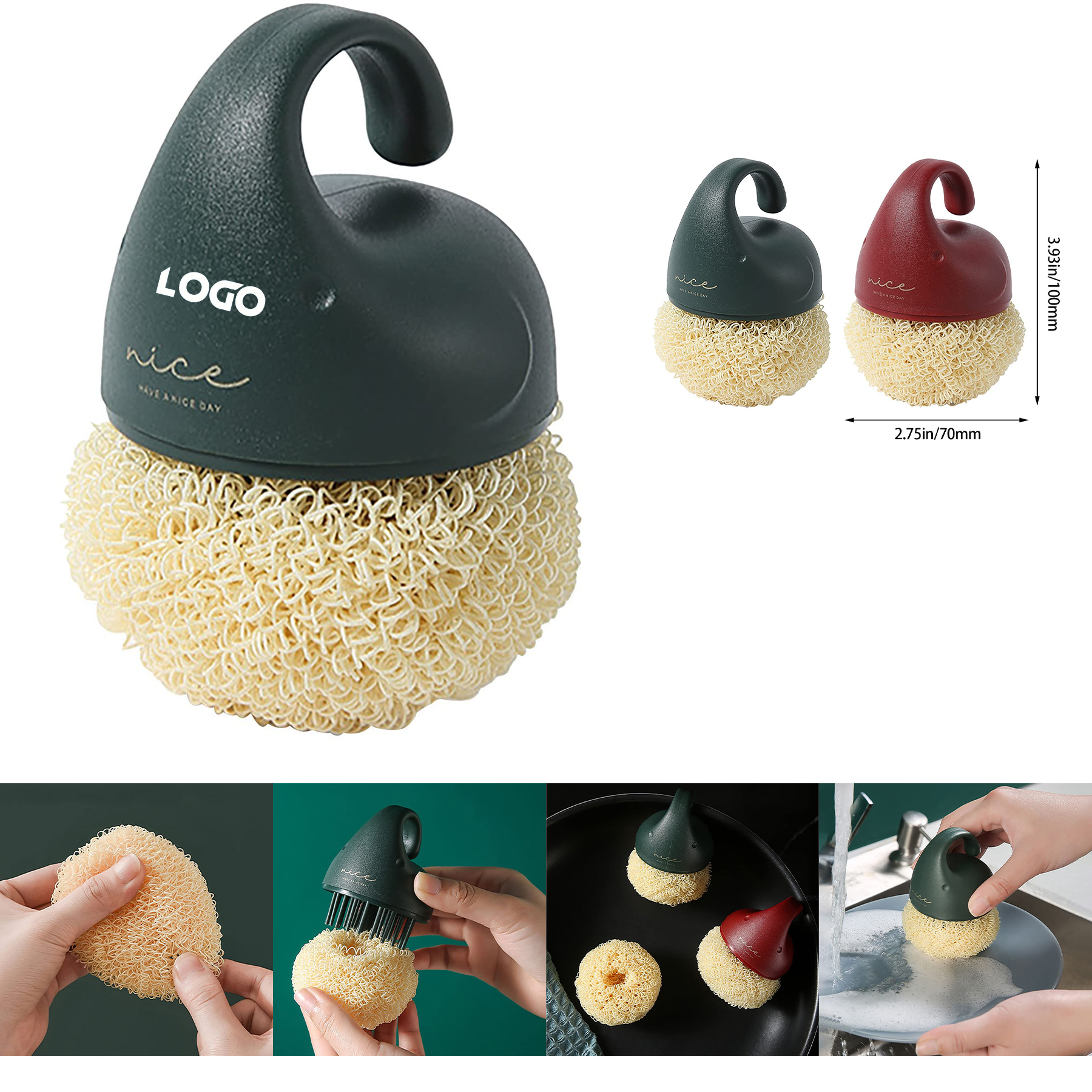 Dish Brush with Handle