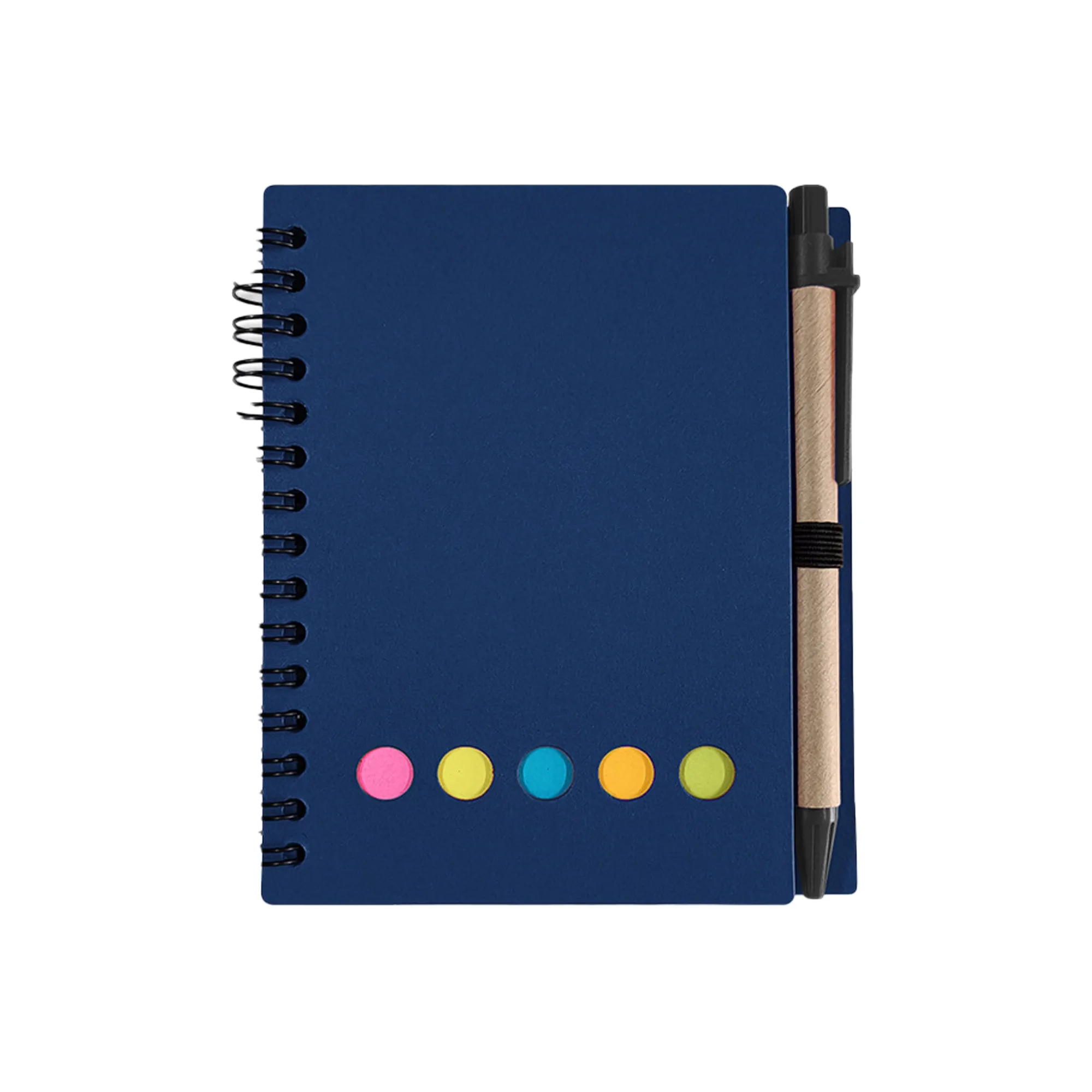 Spiral Notebook with Sticky Notes 10