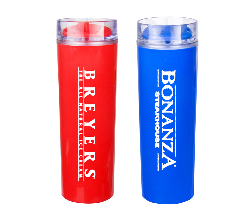 Double Wall Plastic Tumbler, 14 oz. 3