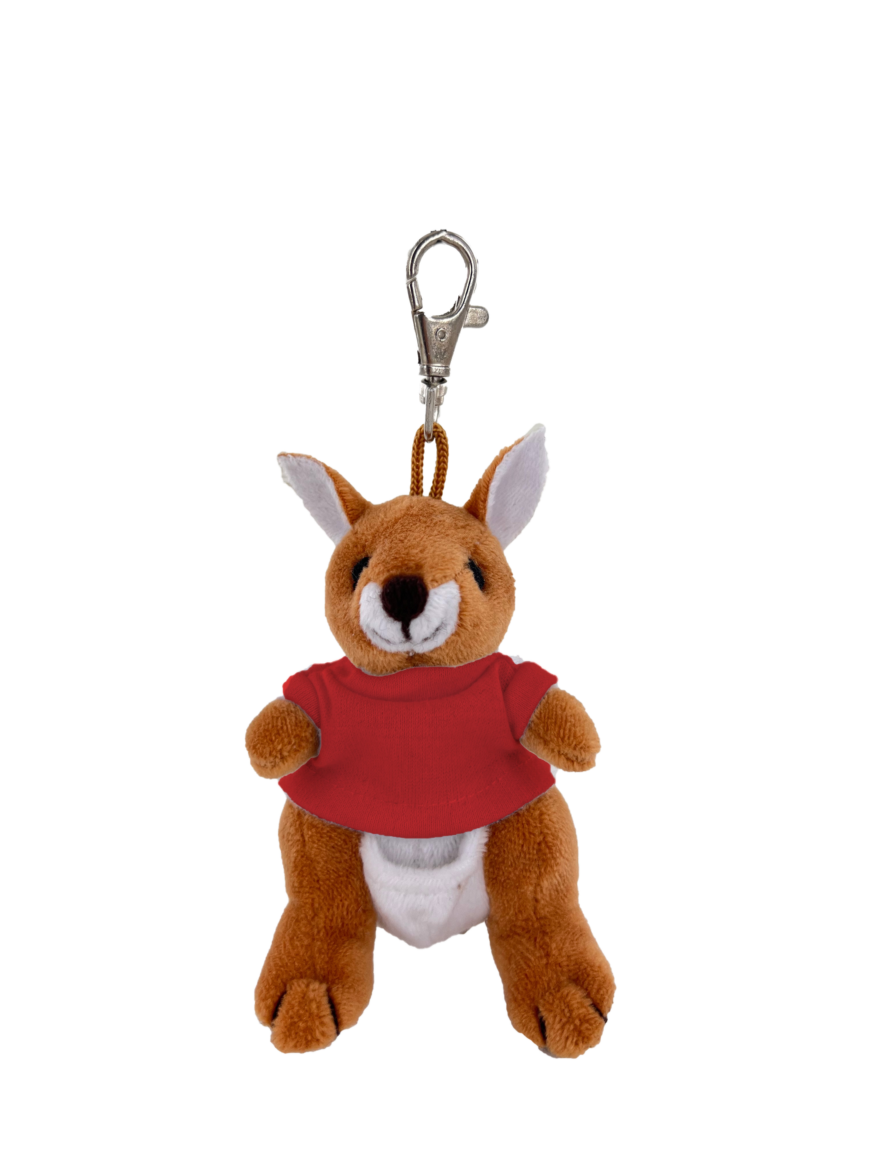 Soft Plush Kangaroo 4" Keychain 4