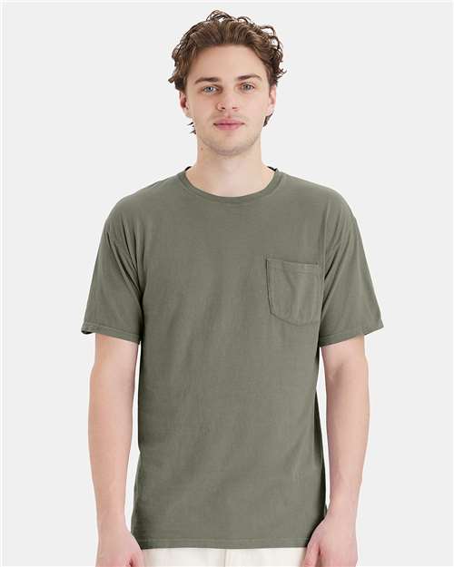 Unisex Garment-Dyed Pocket T-Shirt - GDH150 145