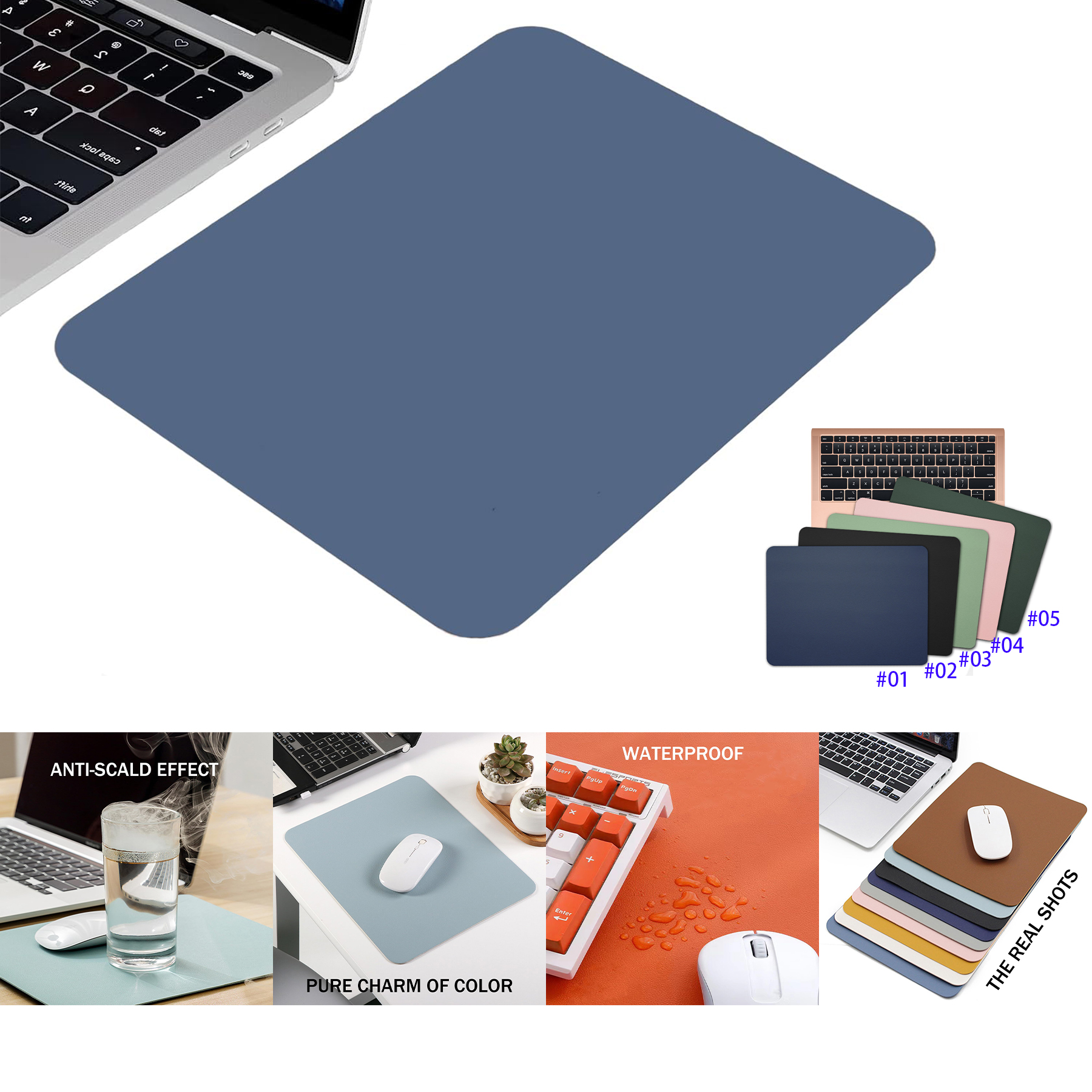 Medium PU Leather Mousepad 2