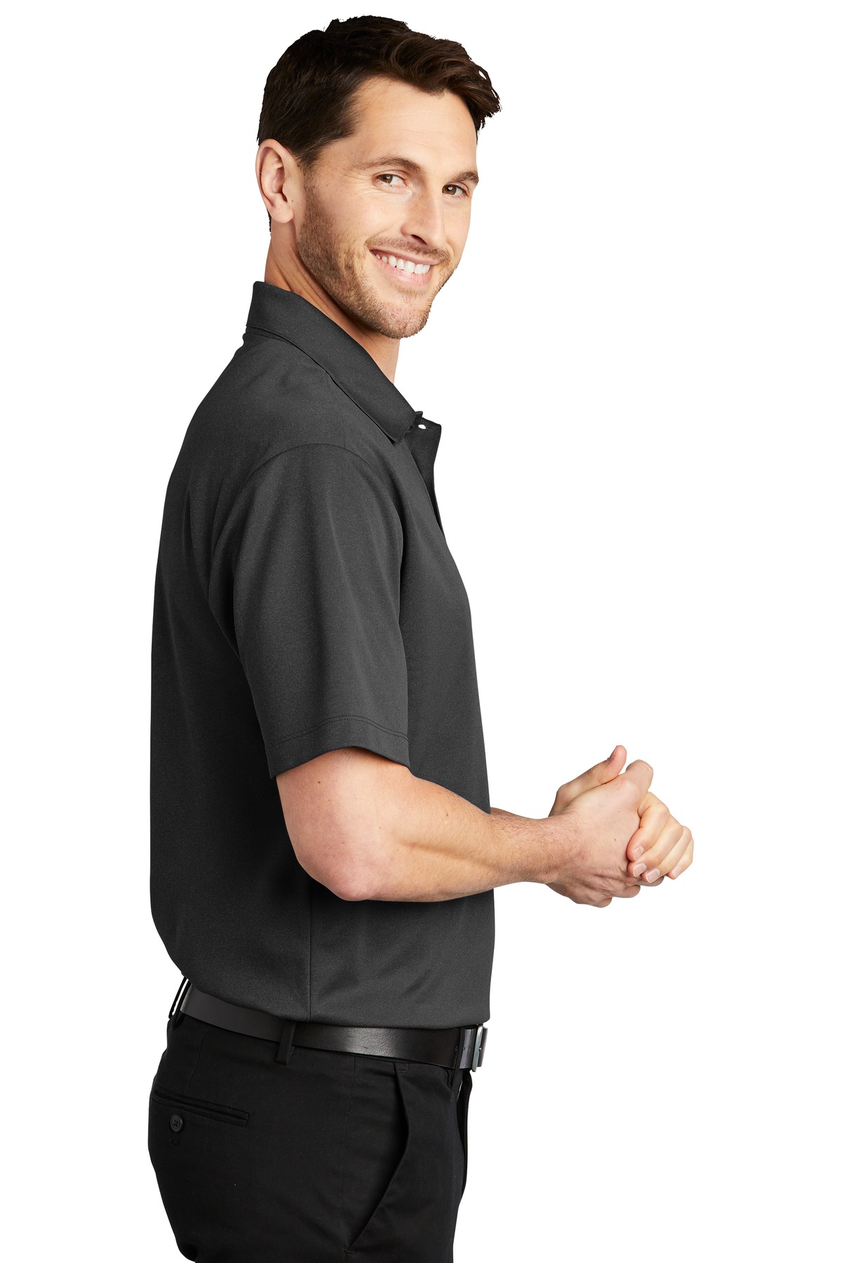 Heathered Silk Touch Performance Polo