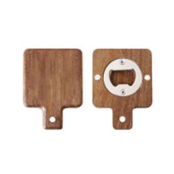 Acacia Wood Magnetic Bottle Opener 4