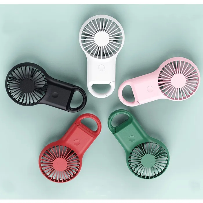 Rechargeable Handheld Fan with Carabiner 7