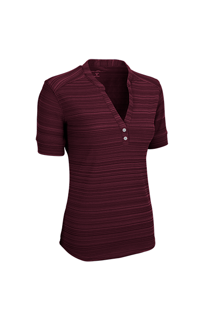 Women's Vansport Strata Textured Henley 48