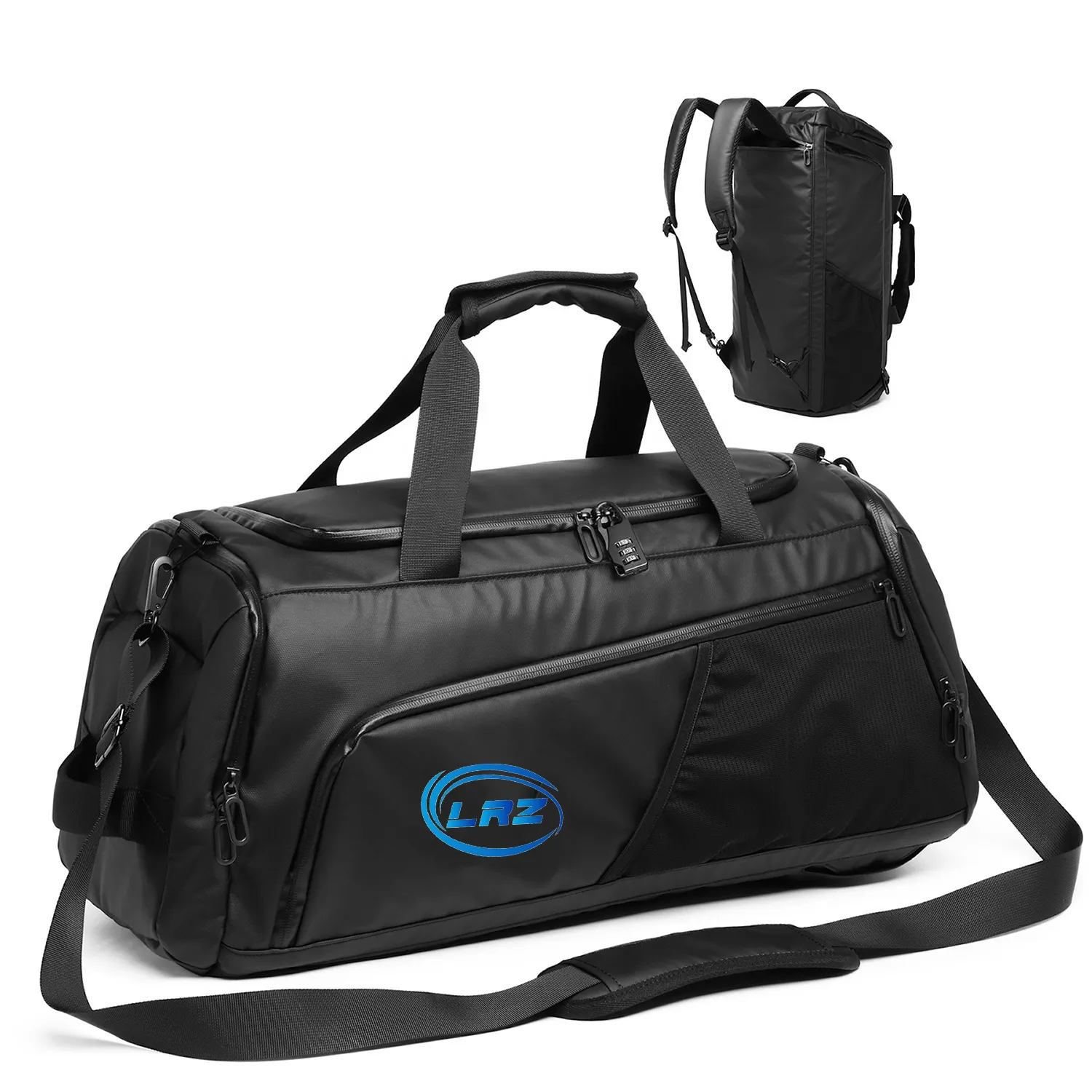 Waterproof Sports Bag for Ball with Shoe Compartment 1