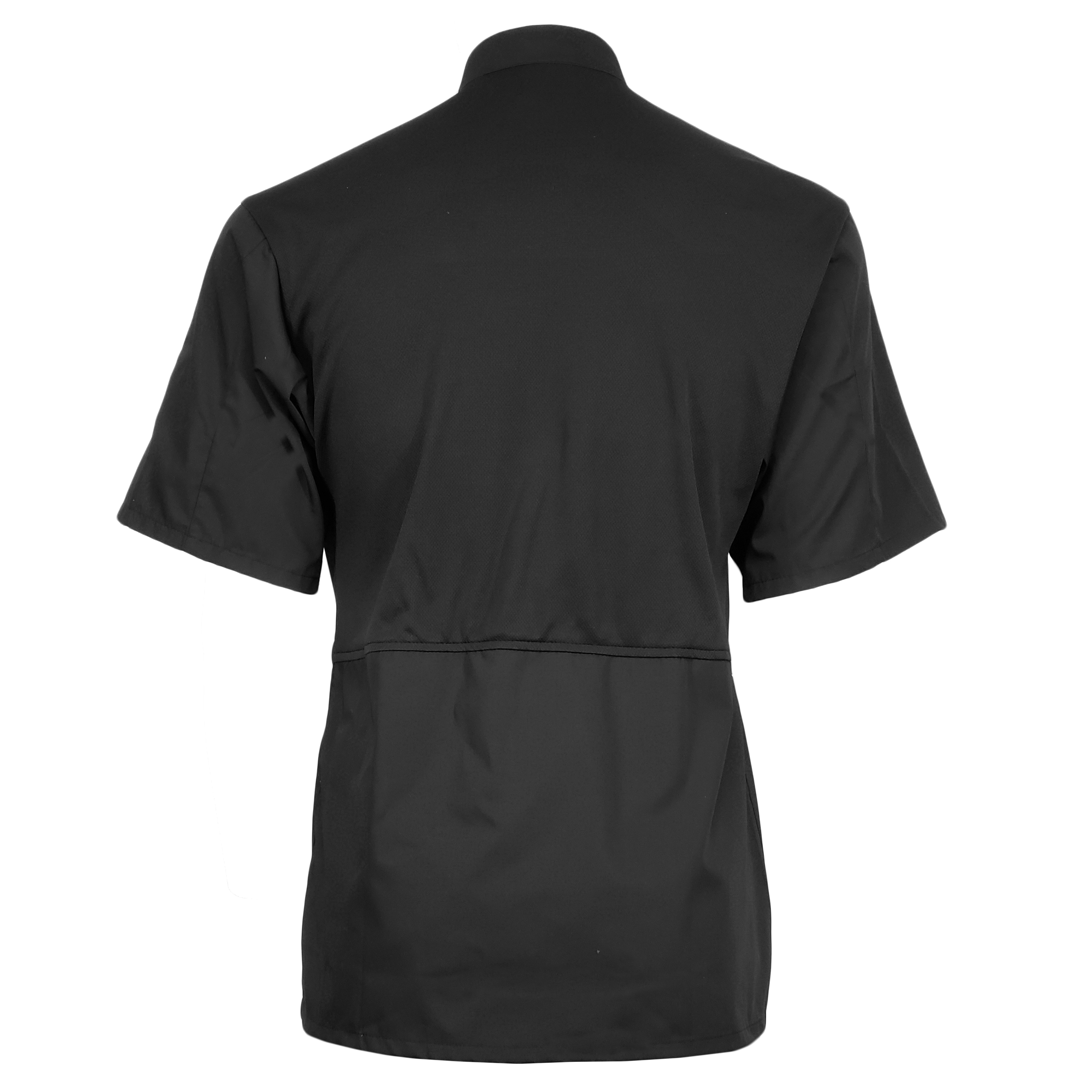 Mesh Back Chef Coat with Short Sleeves (BLANK) 4