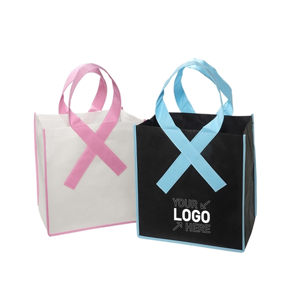 Ribbon Grocery Tote Bags 4