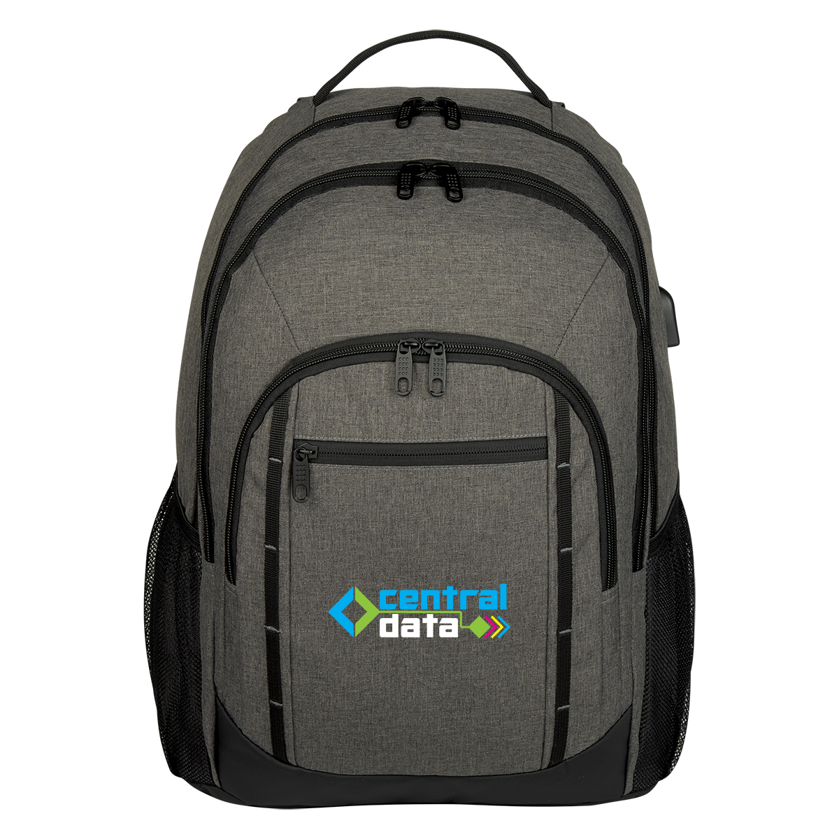 Reagan Heathered Laptop Backpack 1