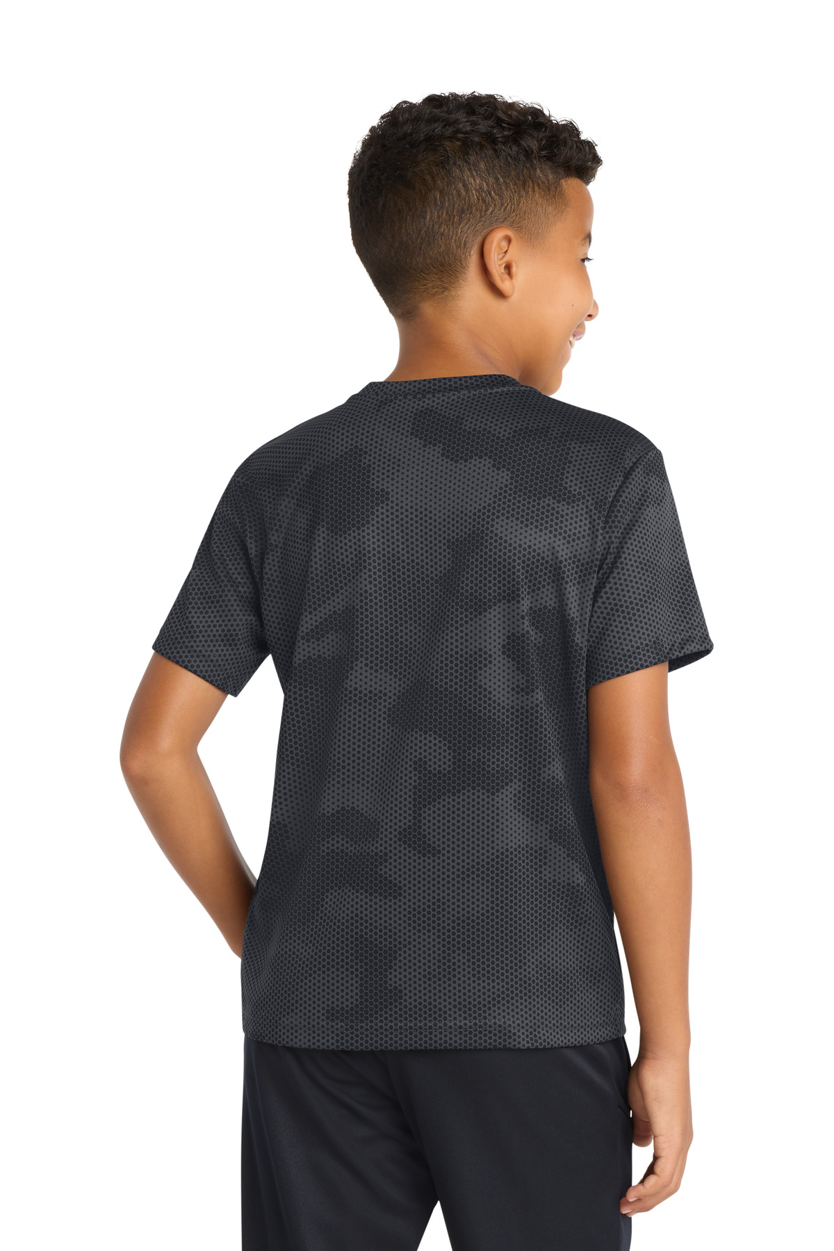 Sport-Tek Youth CamoHex Tee. YST370 50