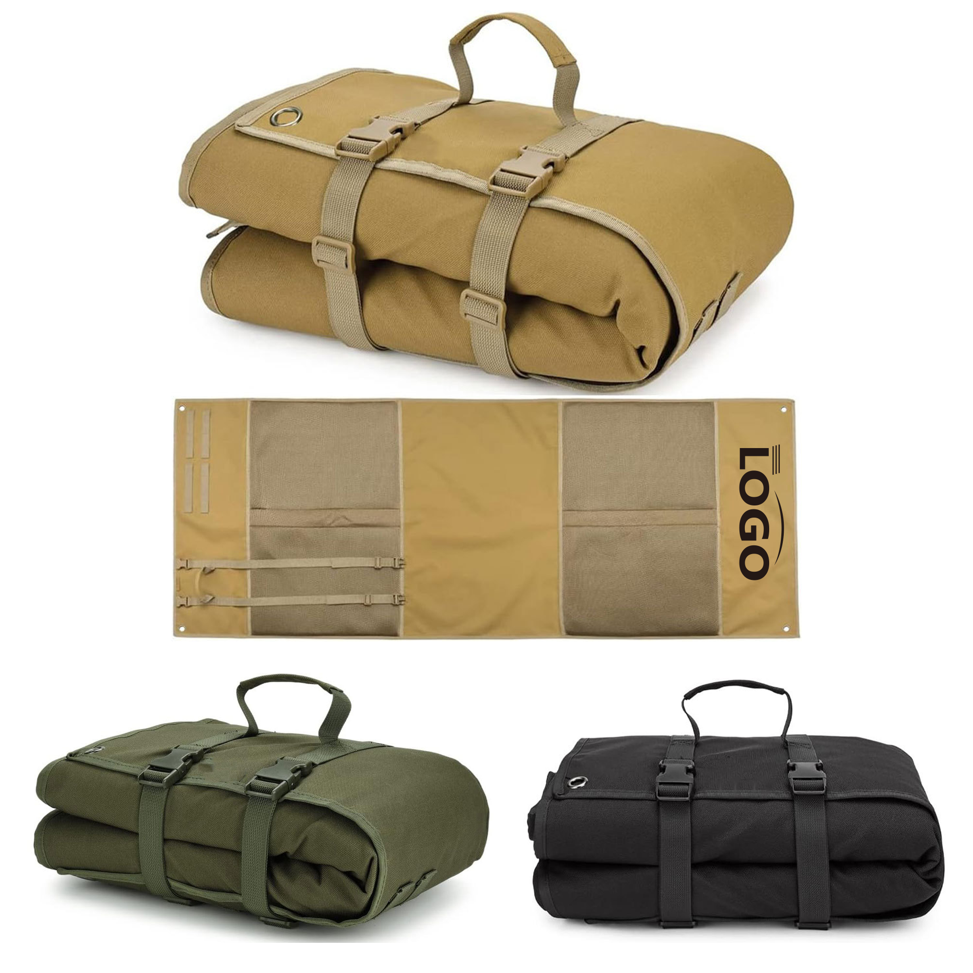 Foldable Tactical Shooting Mat - Stakes Included 2