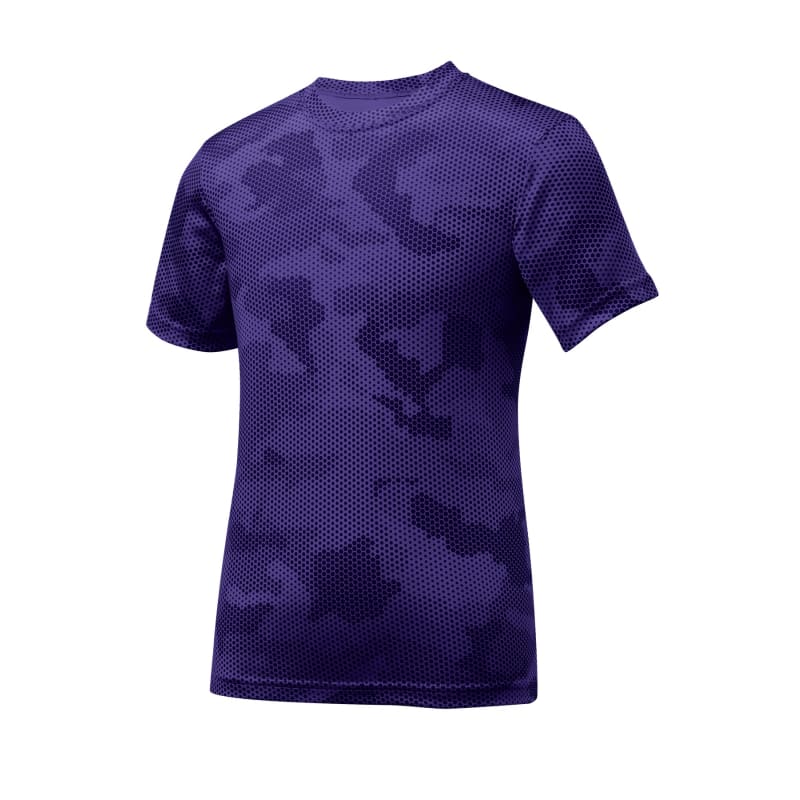 Sport-Tek Youth CamoHex Tee. 17