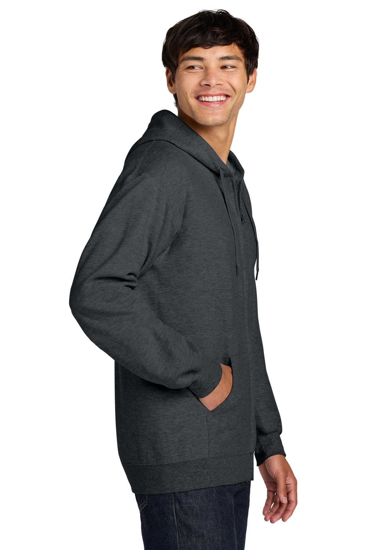 Gildan Softstyle Midweight Fleece Full-Zip Hooded Sweatshirt SF600 49