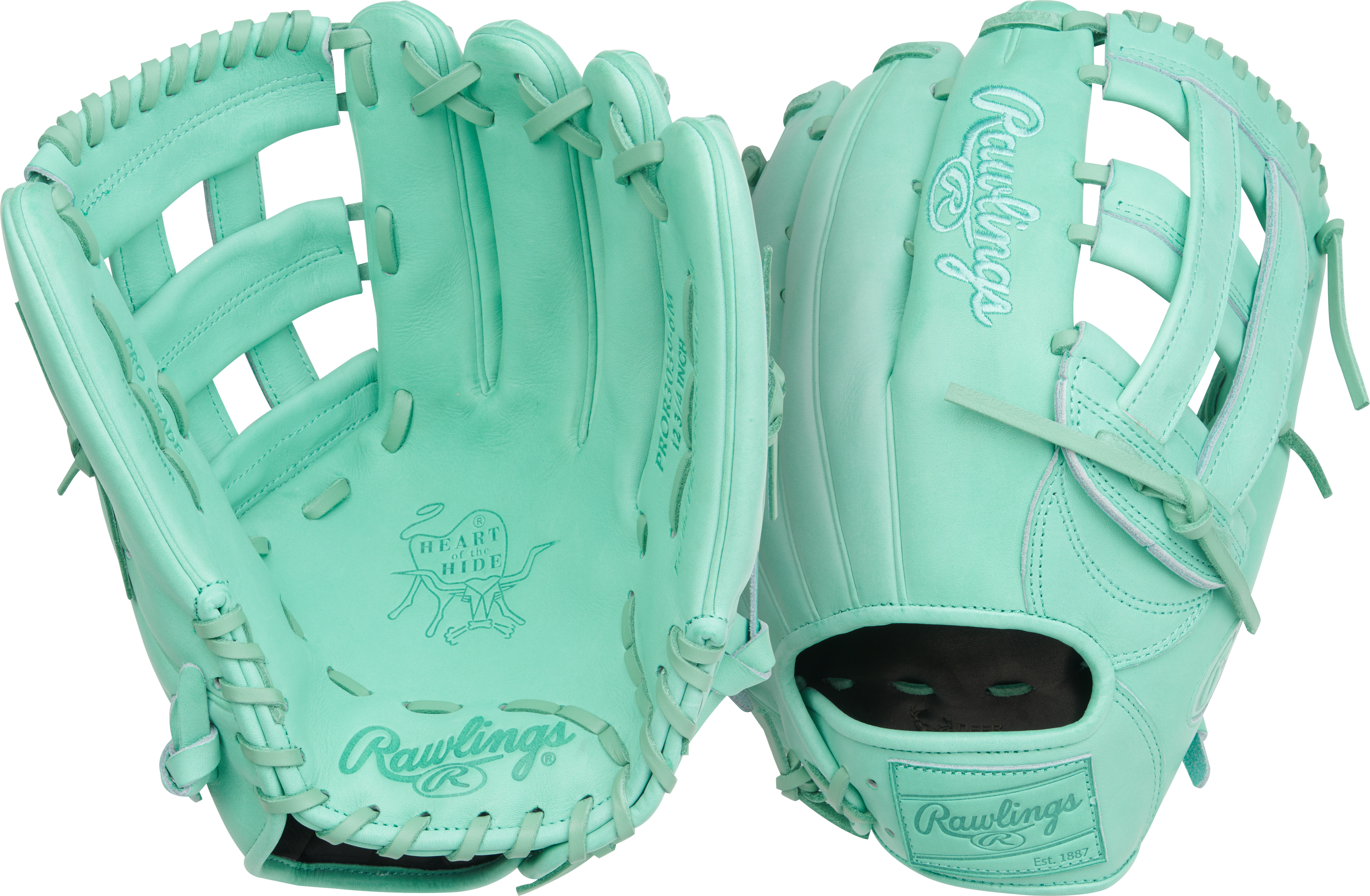 Rawlings Heart of the Hide 12.75 in Baseball  Glove, Outfield 1