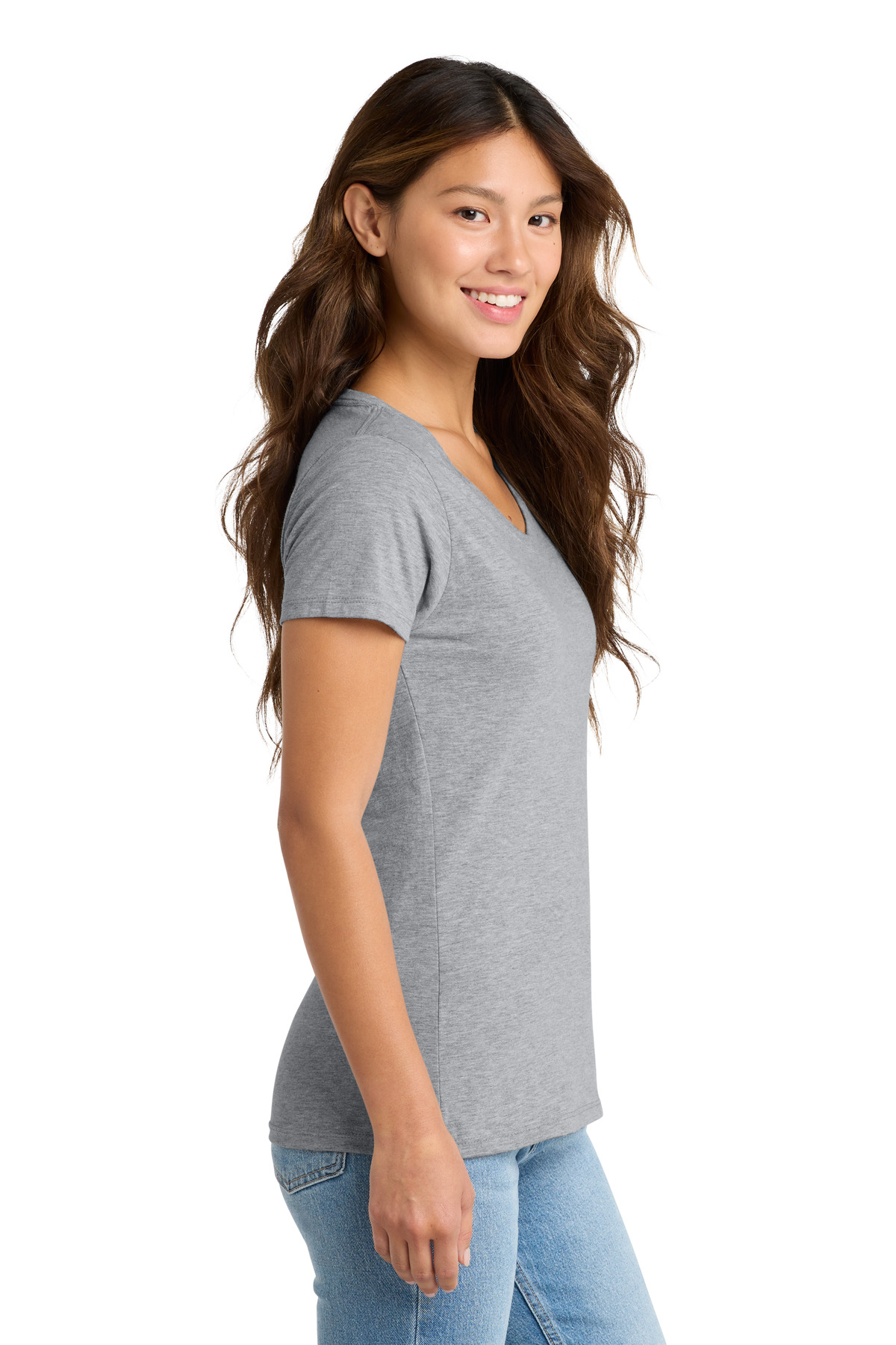 Port & Co Women's Fan Favorite V-Neck Tee. LPC450V 61