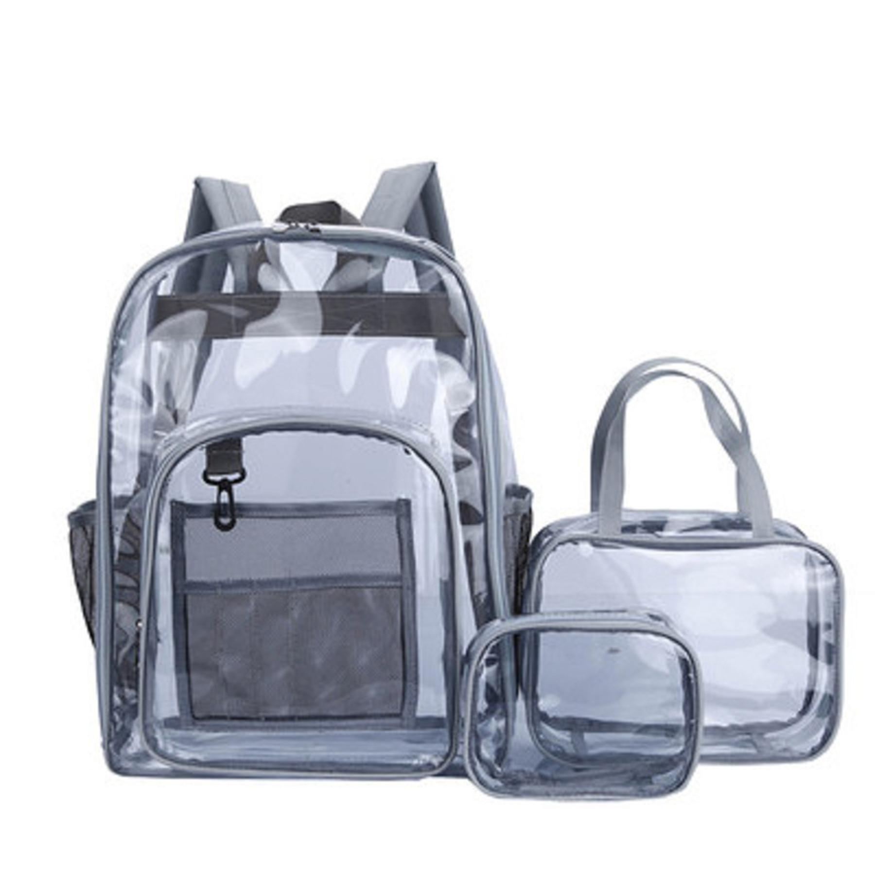 PVC Clear School Backpack 2