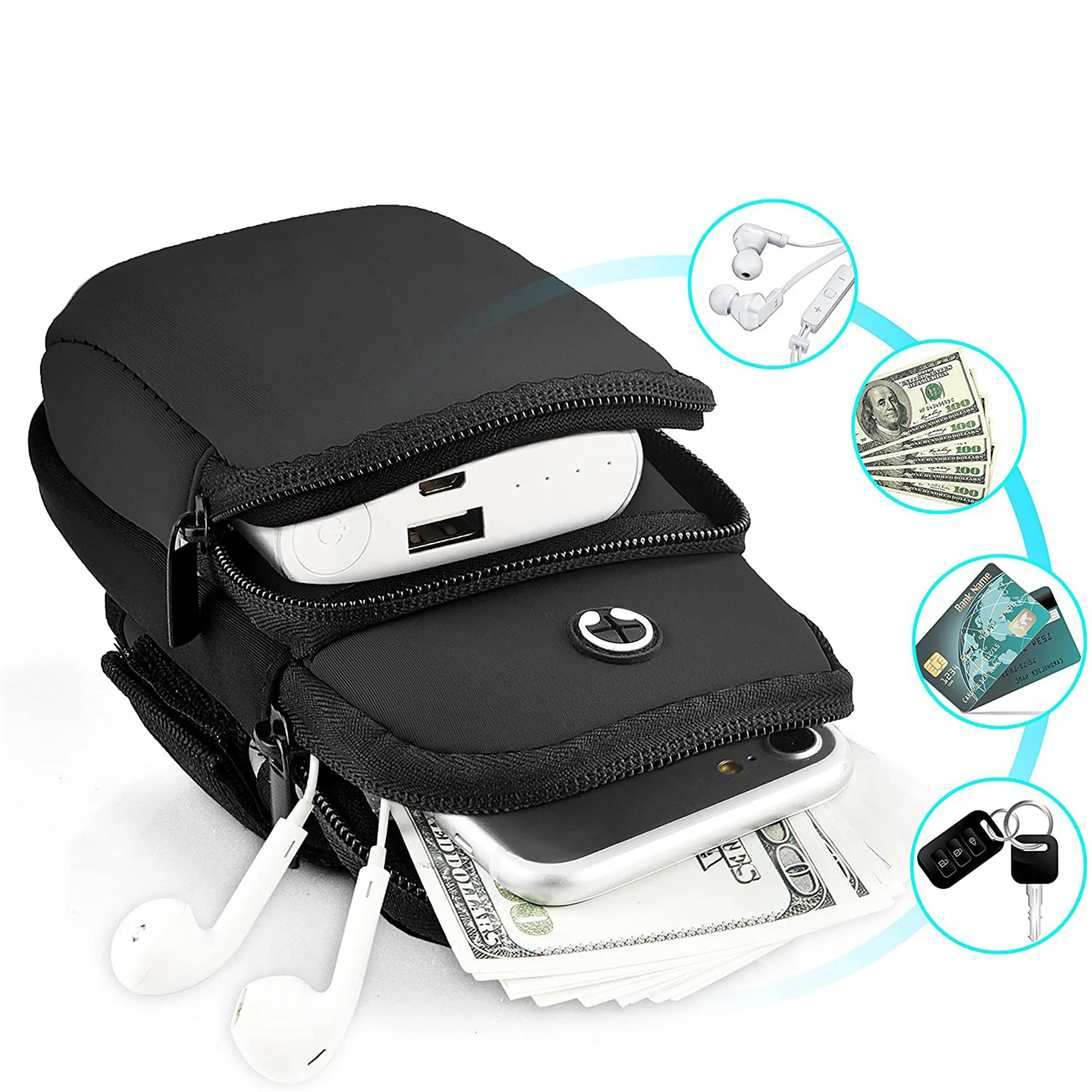 Outdoor Sports Waterproof Arm Bag 3