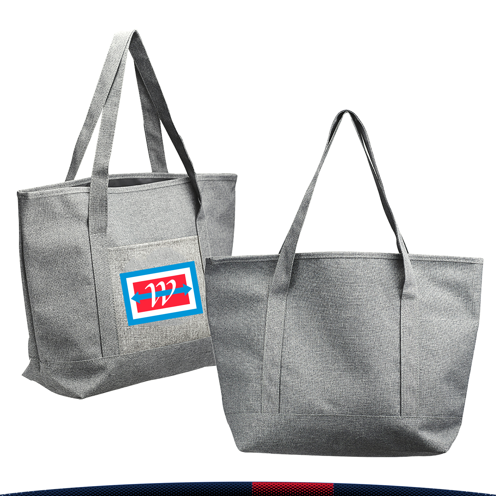 Tone Tote Bags, custom tote bag with logo imprint 5
