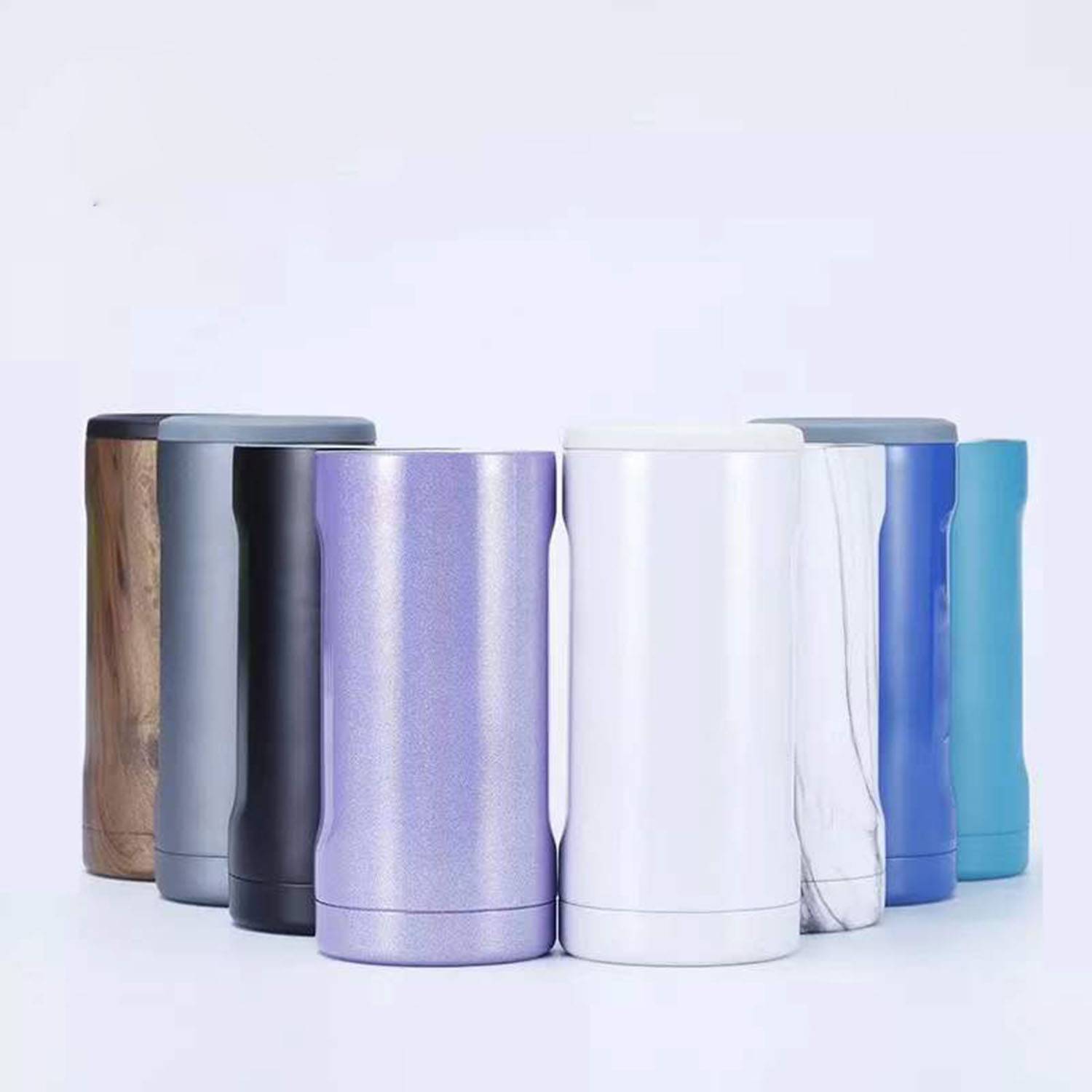 12.7oz Outdoor Sports Stainless Steel Can Cooler 4