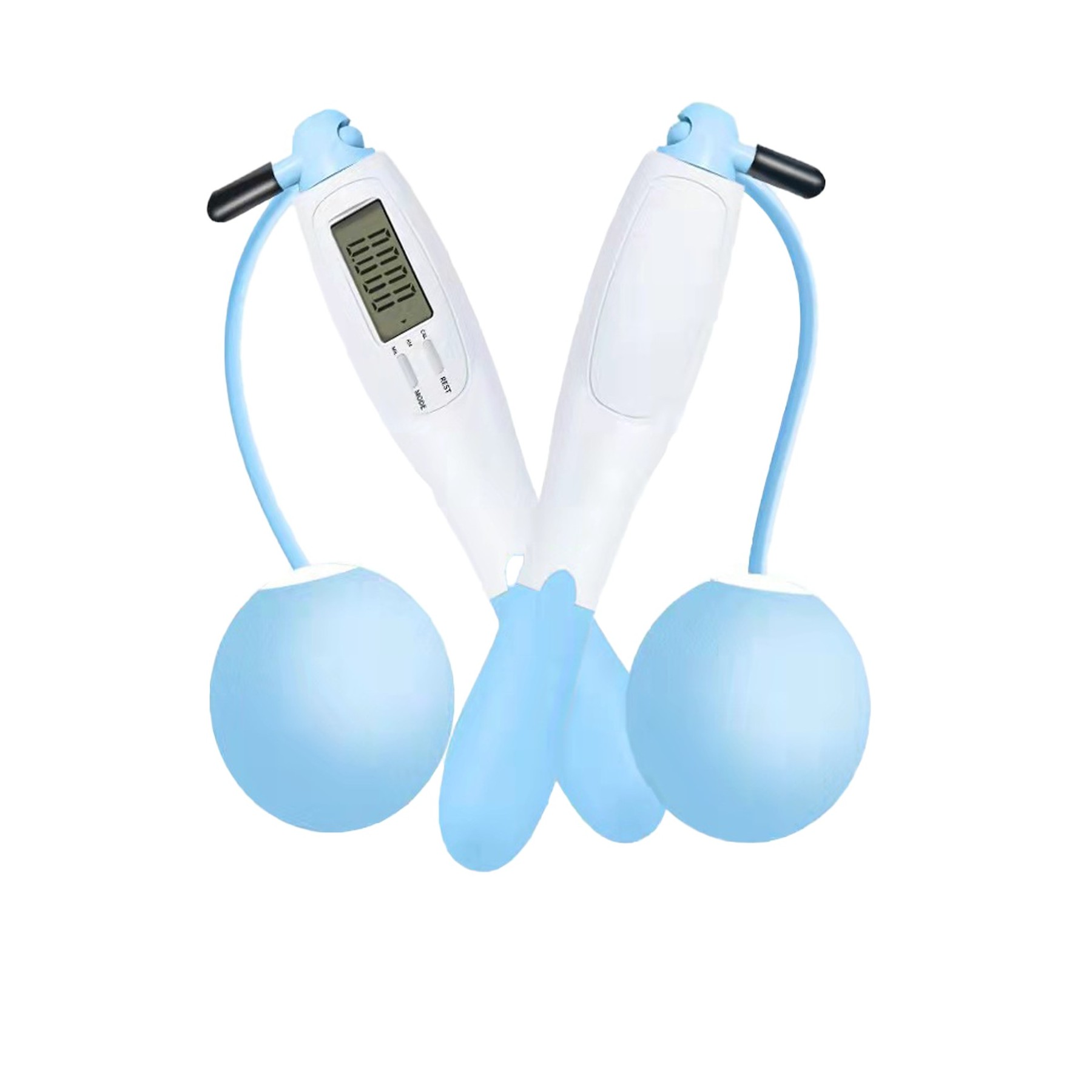 Weight Bearing Fitness Cordless Jump Rope 3
