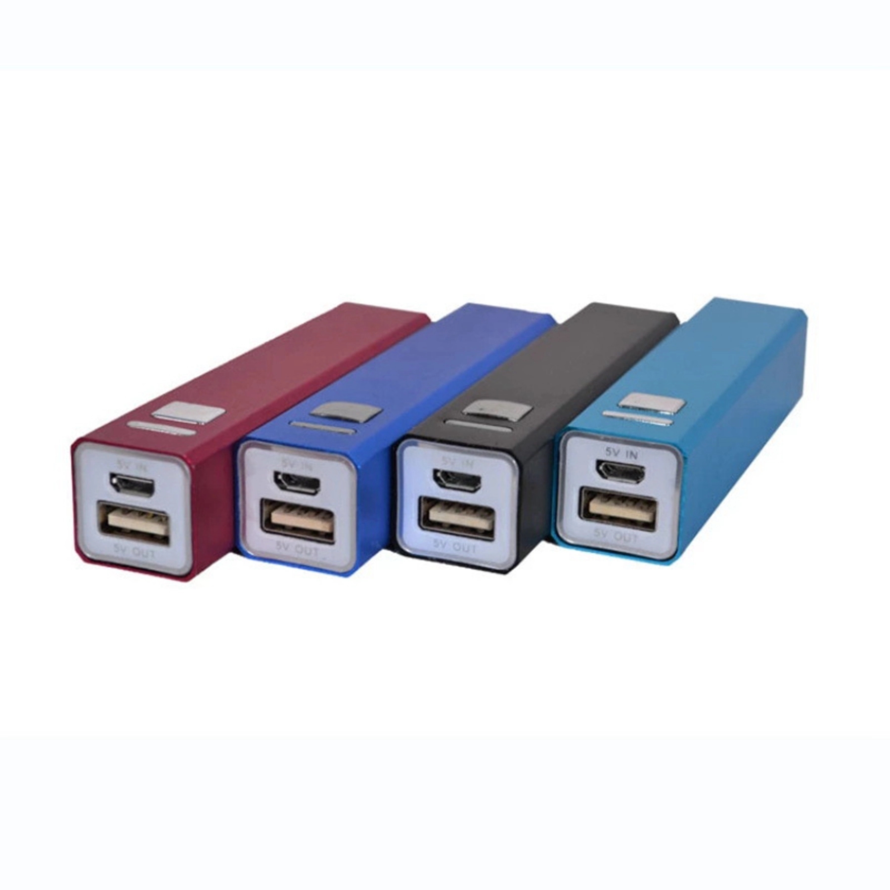 2200 mAh Metallic Portable Power Bank Charger 7