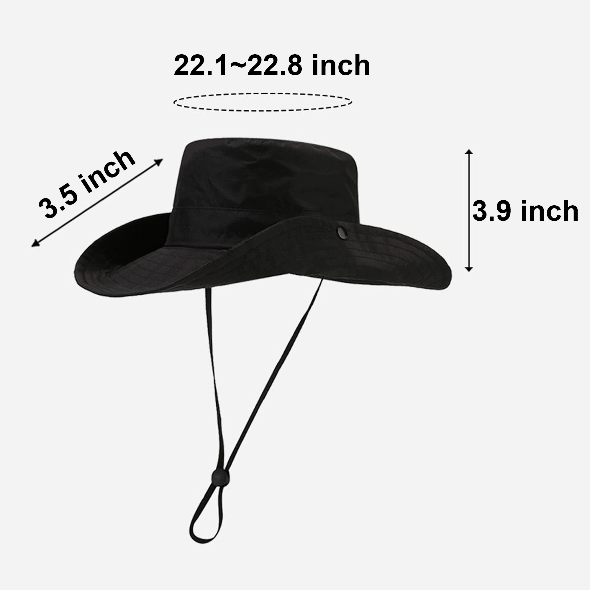 Customisable Mountaineering Fishing Hiking Sun Hat 2