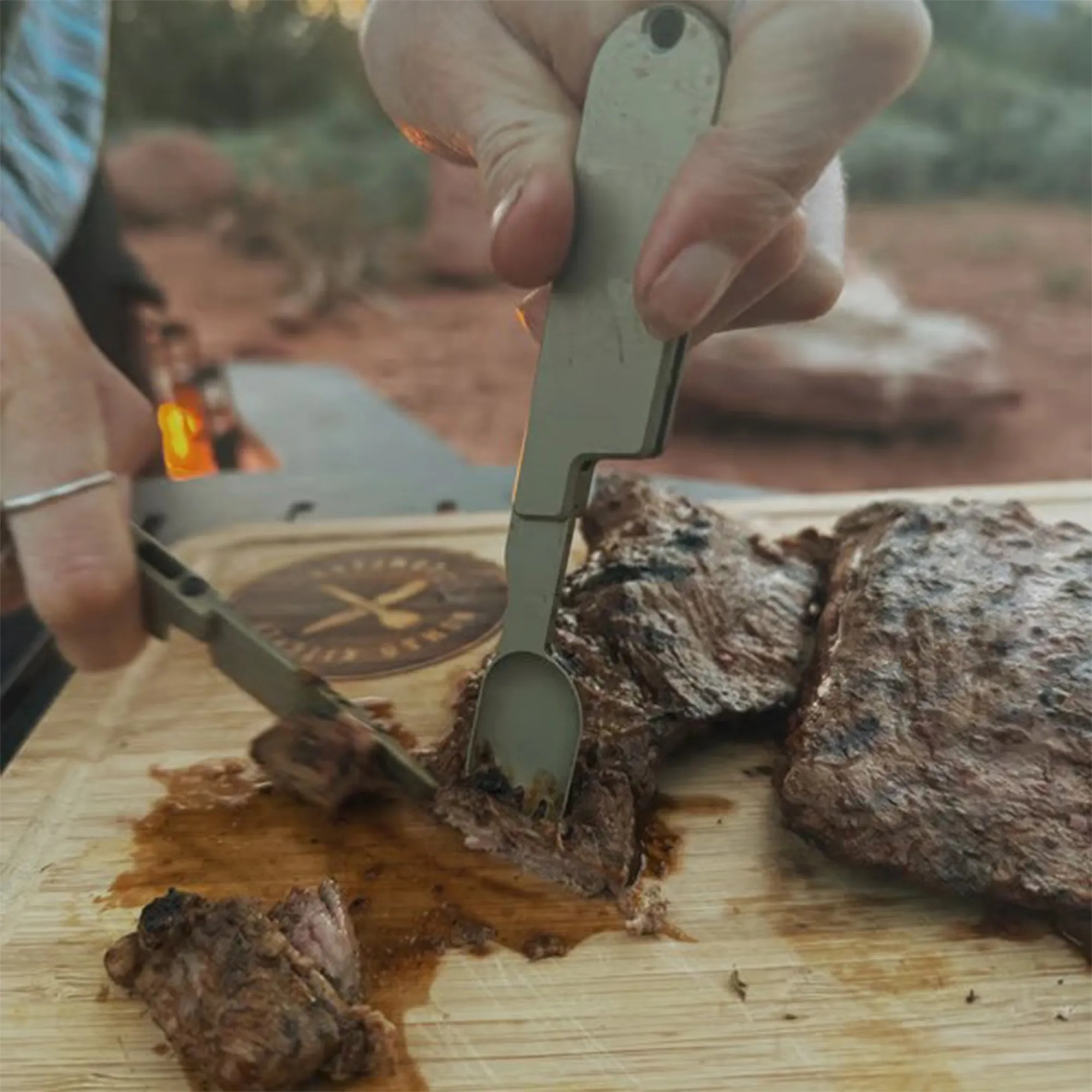 2 In 1 Camping Utensil 2