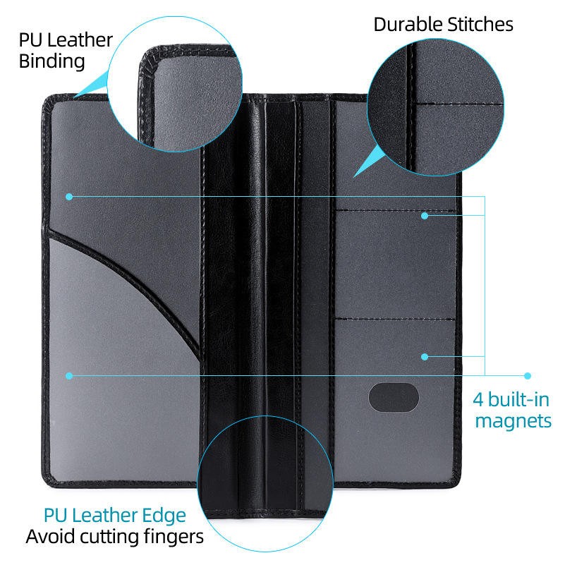 Leather Car Registration and Insurance Card Holder 3